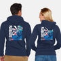 Plumbers Flow Mixtape-Unisex-Zip-Up-Sweatshirt-estudiofitas