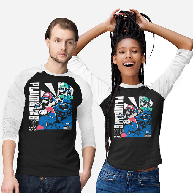 Plumbers Flow Mixtape-Unisex-Baseball-Tee-estudiofitas