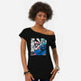 Plumbers Flow Mixtape-Womens-Off Shoulder-Tee-estudiofitas