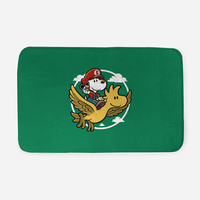 Super Beagle Bros-None-Memory Foam-Bath Mat-Studio Mootant