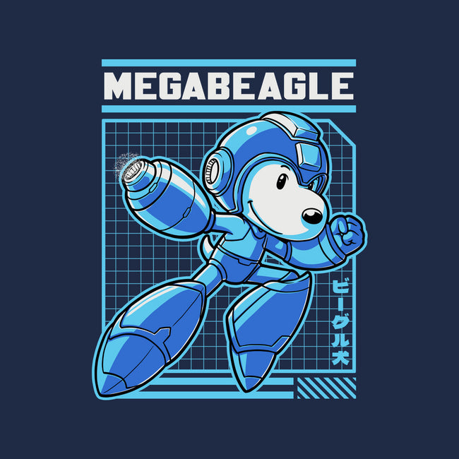 Mega Beagle Videogame-None-Stretched-Canvas-Studio Mootant