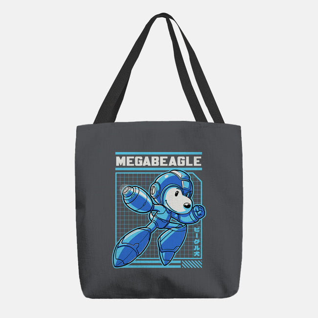 Mega Beagle Videogame-None-Basic Tote-Bag-Studio Mootant