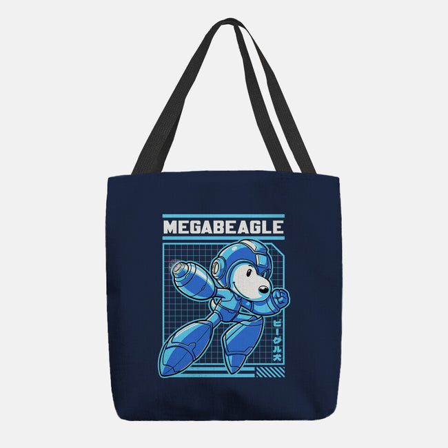 Mega Beagle Videogame-None-Basic Tote-Bag-Studio Mootant