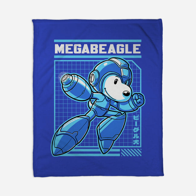 Mega Beagle Videogame-None-Fleece-Blanket-Studio Mootant