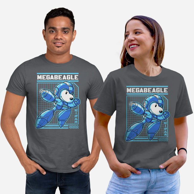 Mega Beagle Videogame-Unisex-Basic-Tee-Studio Mootant