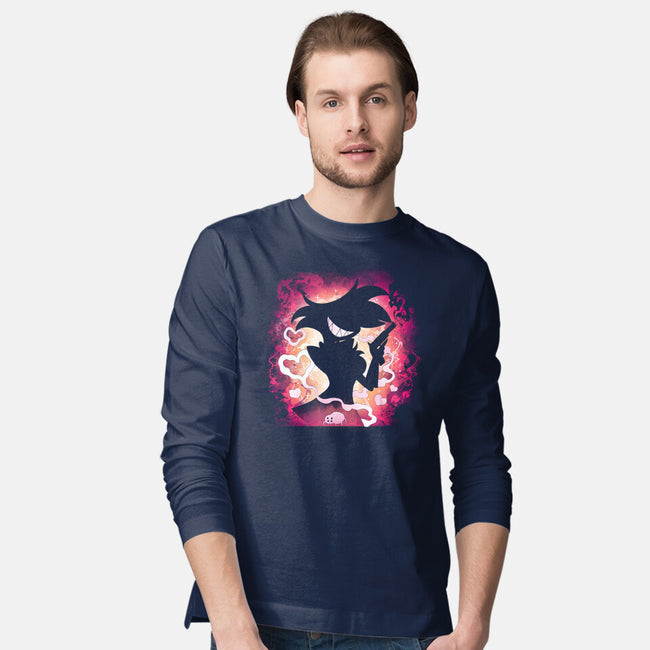 Spider Demon-Mens-Long Sleeved-Tee-Vallina84