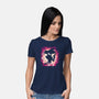 Spider Demon-Womens-Basic-Tee-Vallina84