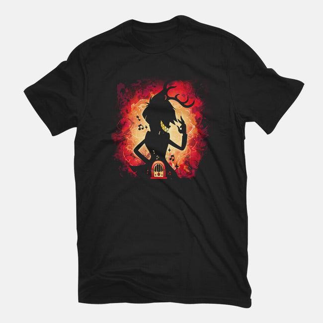 Deer Demon-Mens-Heavyweight-Tee-Vallina84