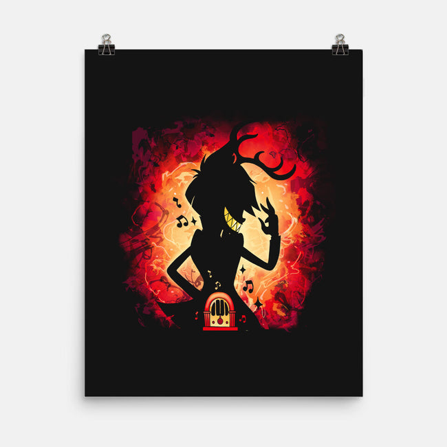 Deer Demon-None-Matte-Poster-Vallina84