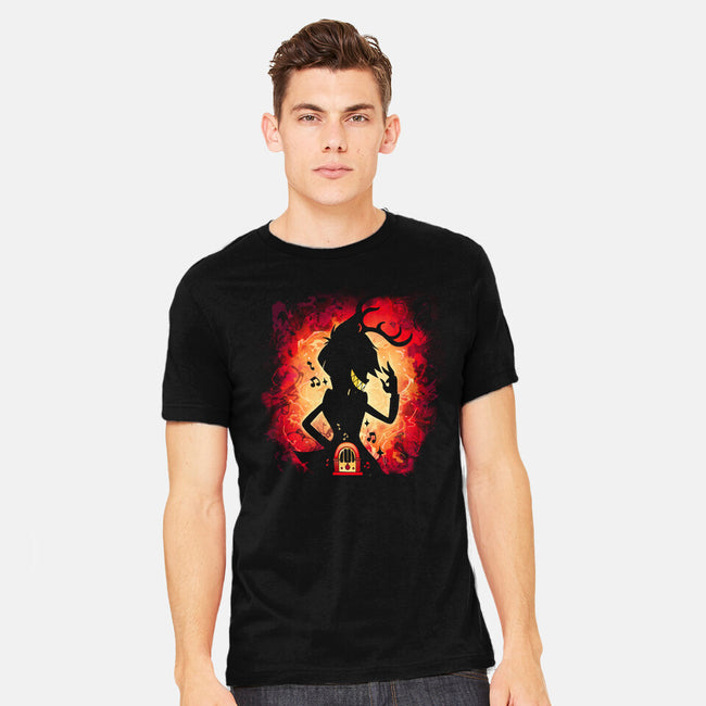 Deer Demon-Mens-Heavyweight-Tee-Vallina84