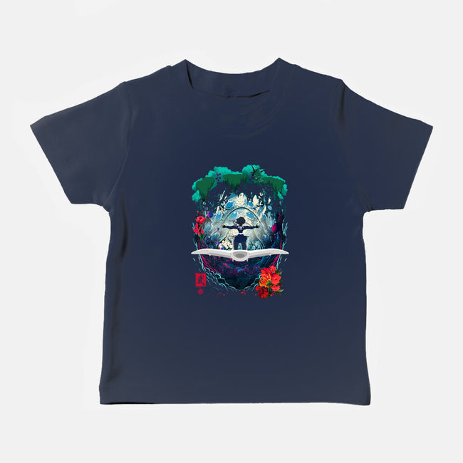 Princess Of The Valley-Baby-Basic-Tee-Arinesart