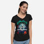 Princess Of The Valley-Womens-V-Neck-Tee-Arinesart