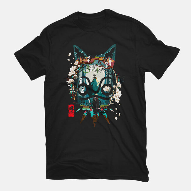 Princess Of The Woods-Unisex-Basic-Tee-Arinesart