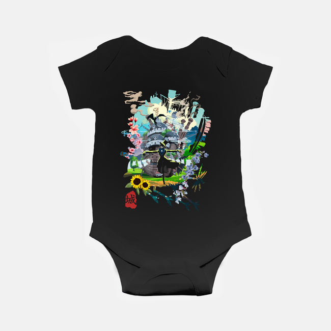 The Magic Castle-Baby-Basic-Onesie-Arinesart