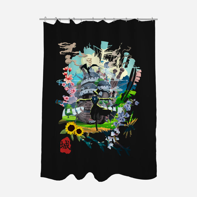 The Magic Castle-None-Polyester-Shower Curtain-Arinesart