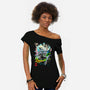 The Magic Castle-Womens-Off Shoulder-Tee-Arinesart