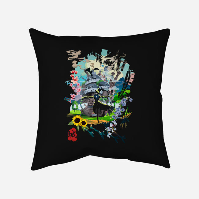 The Magic Castle-None-Removable Cover-Throw Pillow-Arinesart