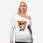 Kame FC-Womens-Off Shoulder-Sweatshirt-demonigote