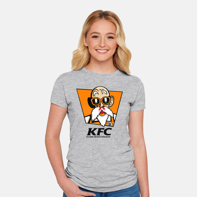 Kame FC-Womens-Fitted-Tee-demonigote