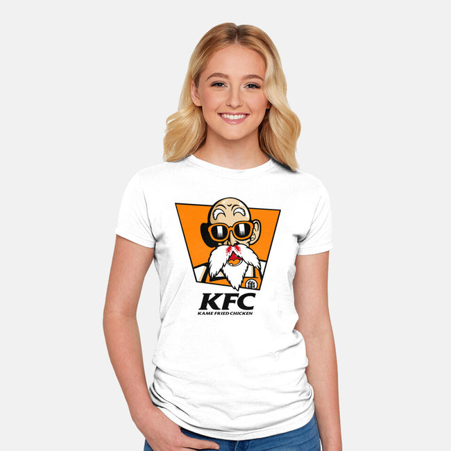 Kame FC-Womens-Fitted-Tee-demonigote