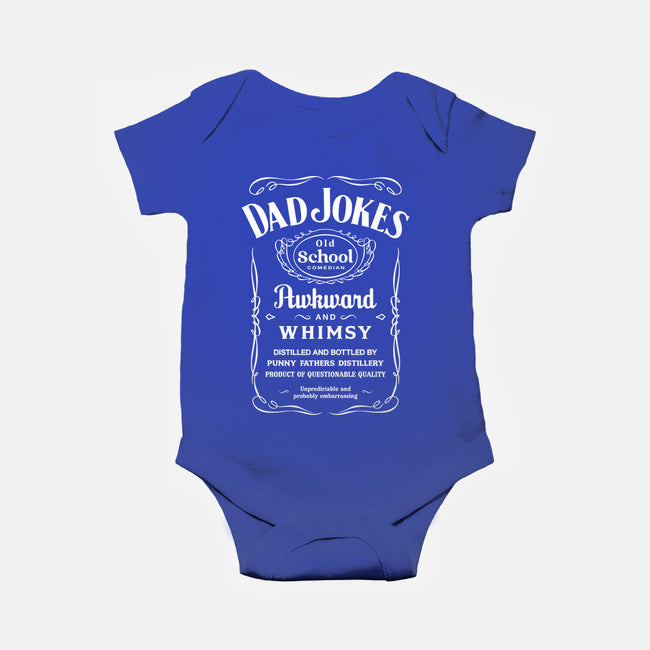 Dad Jokes Distillery-Baby-Basic-Onesie-retrodivision