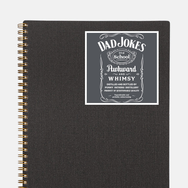 Dad Jokes Distillery-None-Glossy-Sticker-retrodivision