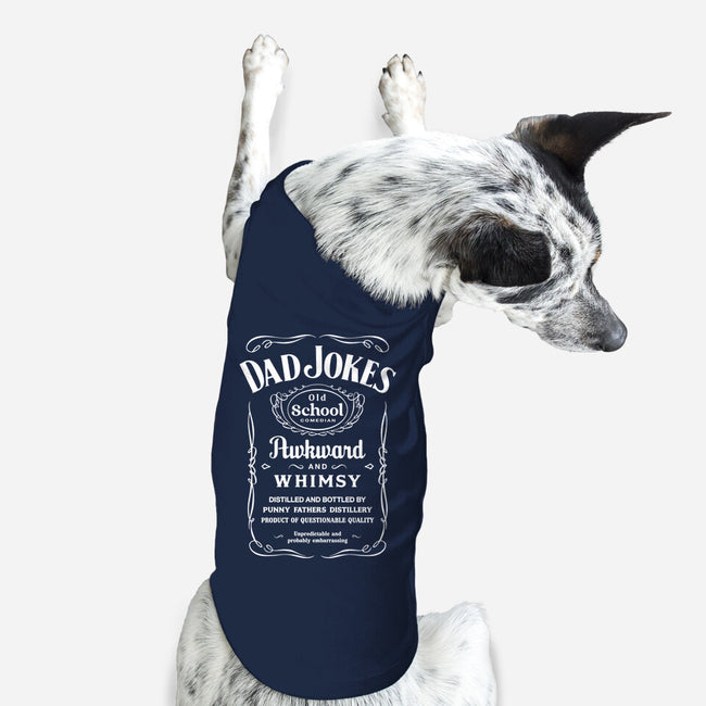 Dad Jokes Distillery-Dog-Basic-Pet Tank-retrodivision