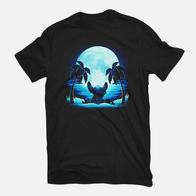 Alien Moon-Unisex-Basic-Tee-Vallina84