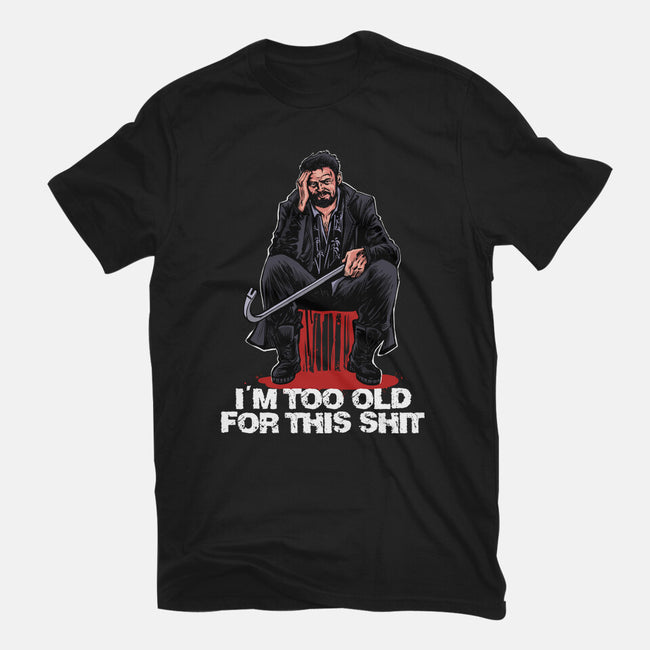 Butcher Is Too Old-Womens-Fitted-Tee-zascanauta