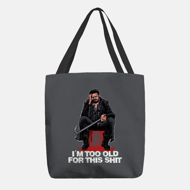 Butcher Is Too Old-None-Basic Tote-Bag-zascanauta