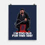 Butcher Is Too Old-None-Matte-Poster-zascanauta