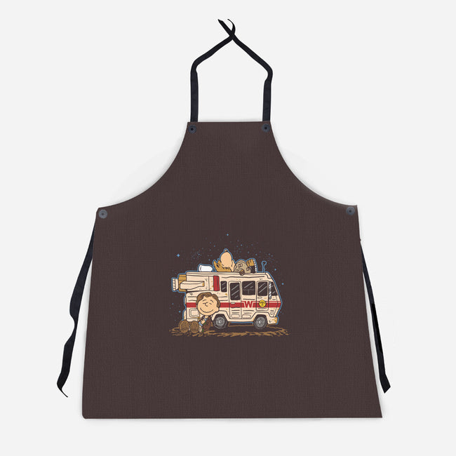 Lone Star And Barf-Unisex-Kitchen-Apron-demonigote