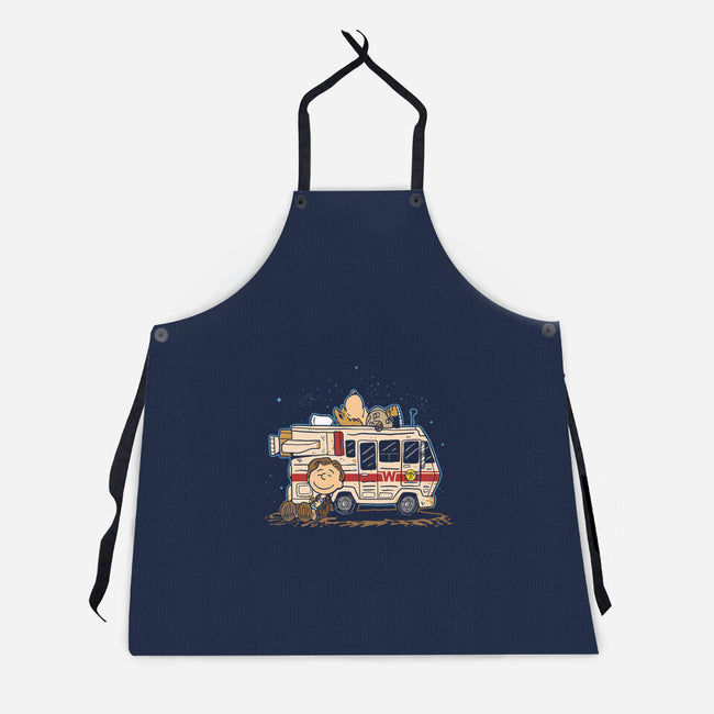 Lone Star And Barf-Unisex-Kitchen-Apron-demonigote