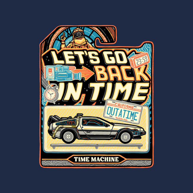 Time Machine Vehicle-None-Drawstring-Bag-glitchygorilla