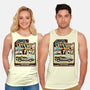 Time Machine Vehicle-Unisex-Basic-Tank-glitchygorilla