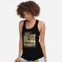 Time Machine Vehicle-Womens-Racerback-Tank-glitchygorilla