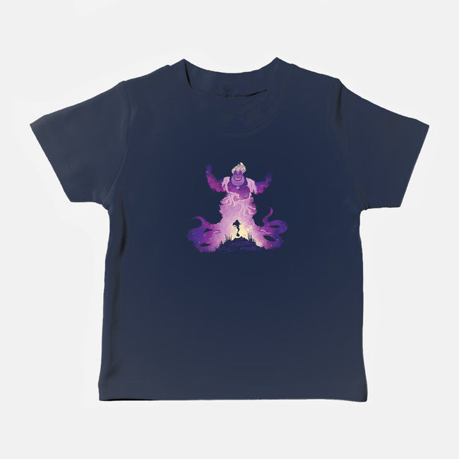 Villainous Spell-Baby-Basic-Tee-dalethesk8er