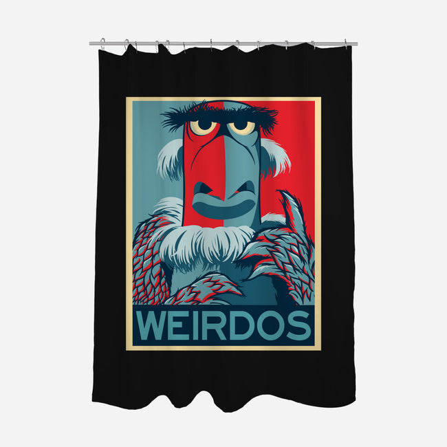 Weirdos-None-Polyester-Shower Curtain-SeamusAran