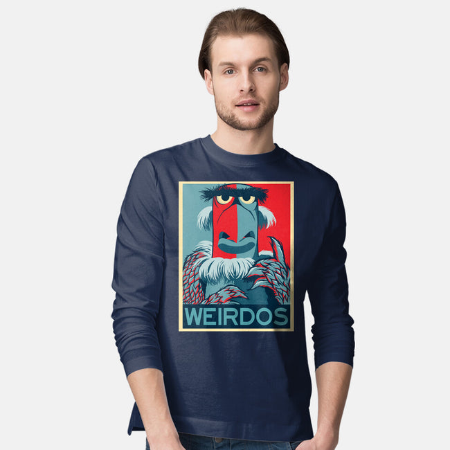 Weirdos-Mens-Long Sleeved-Tee-SeamusAran