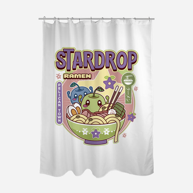 Junimos Ramen-None-Polyester-Shower Curtain-LAGELANTEE