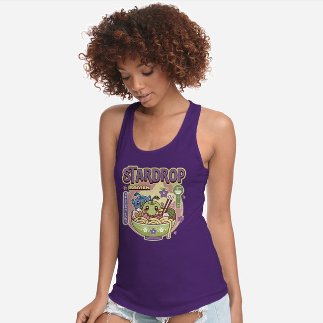 Junimos Ramen-Womens-Racerback-Tank-LAGELANTEE