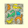 Kitty Haring-None-Polyester-Shower Curtain-estudiofitas