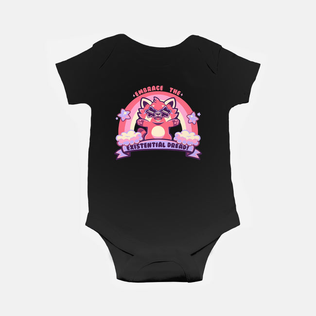 Embrace The Existential Dread-Baby-Basic-Onesie-TechraNova