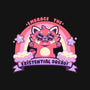 Embrace The Existential Dread-None-Glossy-Sticker-TechraNova