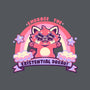 Embrace The Existential Dread-None-Glossy-Sticker-TechraNova