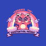 Embrace The Existential Dread-None-Glossy-Sticker-TechraNova