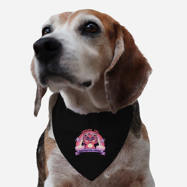 Embrace The Existential Dread-Dog-Adjustable-Pet Collar-TechraNova