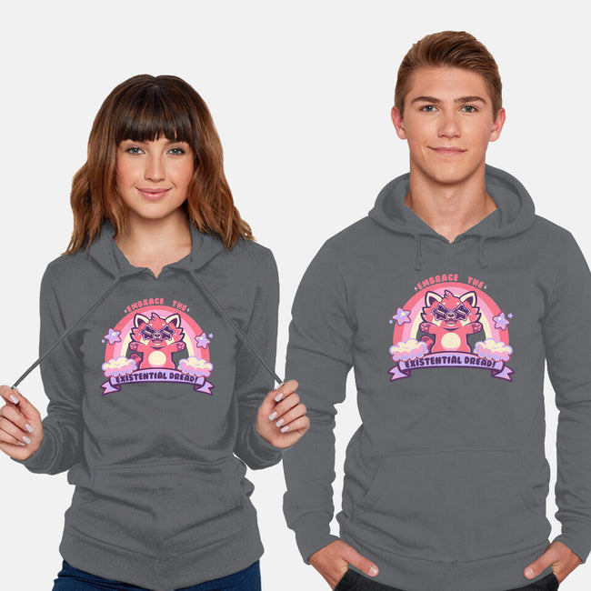 Embrace The Existential Dread-Unisex-Pullover-Sweatshirt-TechraNova