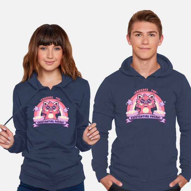 Embrace The Existential Dread-Unisex-Pullover-Sweatshirt-TechraNova