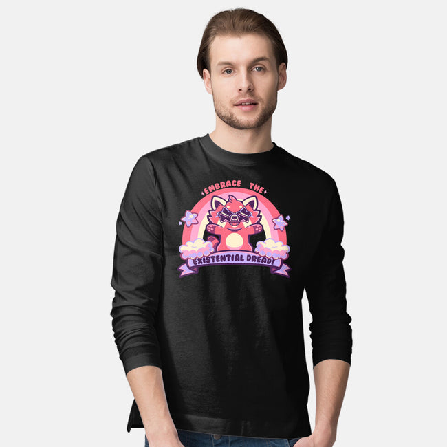 Embrace The Existential Dread-Mens-Long Sleeved-Tee-TechraNova